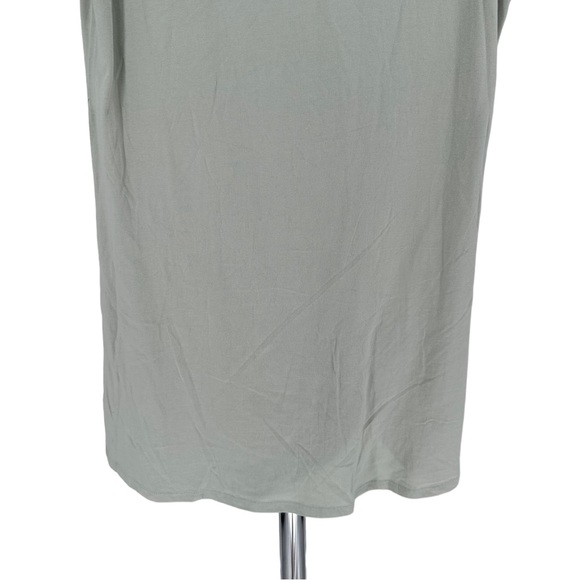 N:Philanthropy Leonardo Twist Hem Dress Sage size Medium NWT Short Sleeve - Picture 5 of 11